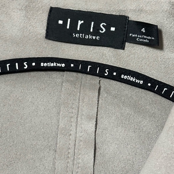 Iris Setlakwe ladies Suede jacket/blazer luxury size 4 - Picture 5 of 6